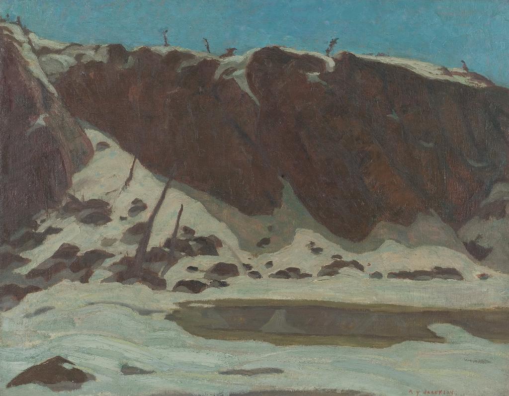 Alexander Young (A. Y.) Jackson (1882-1974) - Winter Night