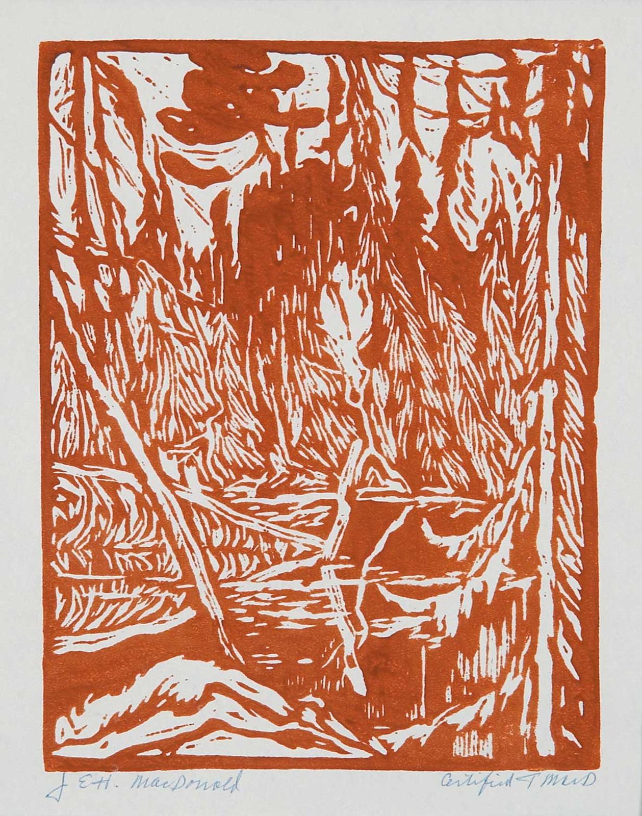 James Edward Hervey (J.E.H.) MacDonald (1873-1932) - Beaver Pond, Algoma