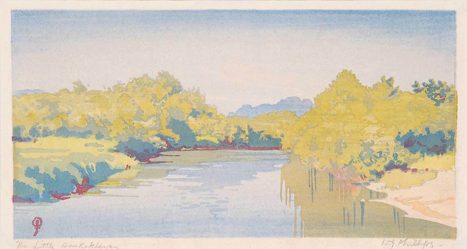 Walter Joseph (W.J.) Phillips (1884-1963) - The Little Saskatchewan