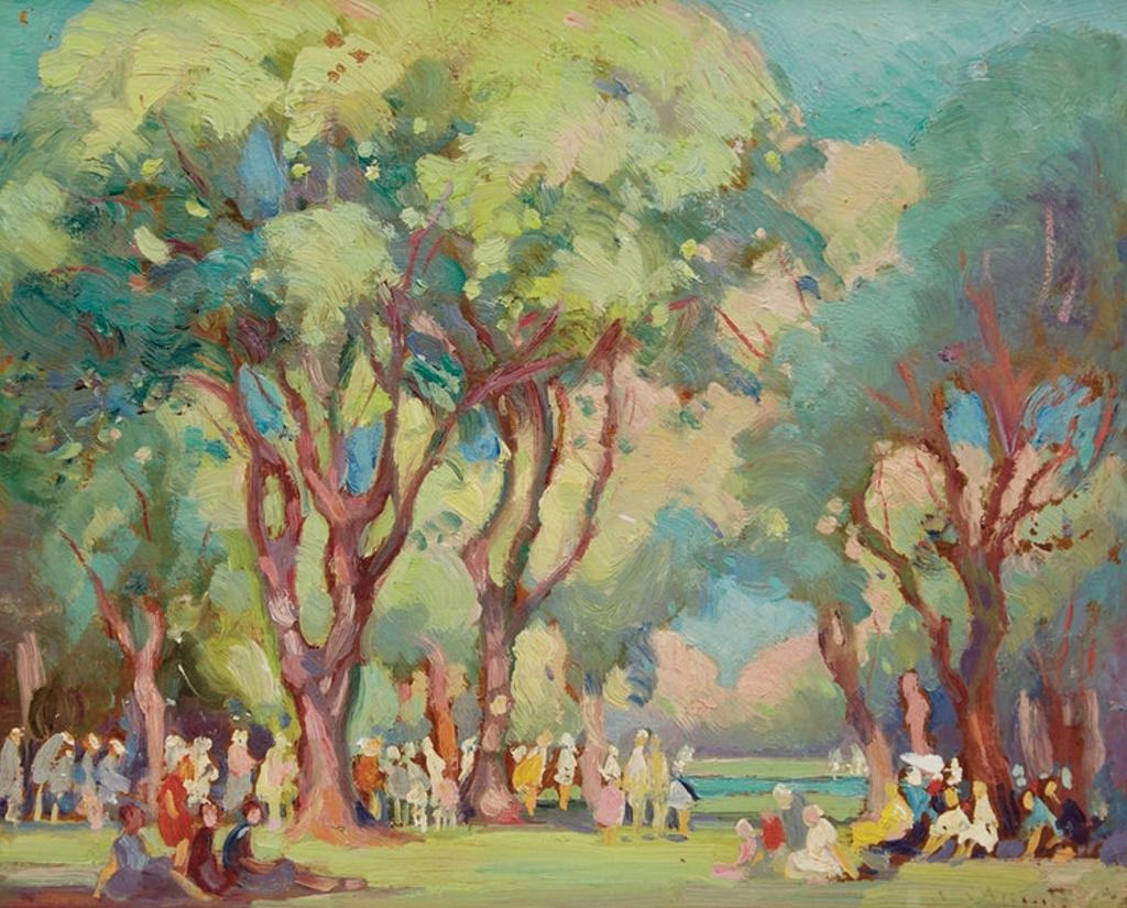 Emily Louise (Orr) Elliott (1867-1952) - Summer, Toronto Island