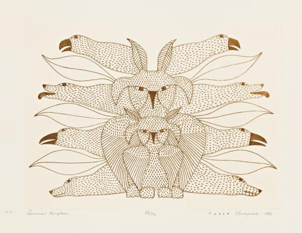 Kenojuak Ashevak (1927-2013) - Untitled