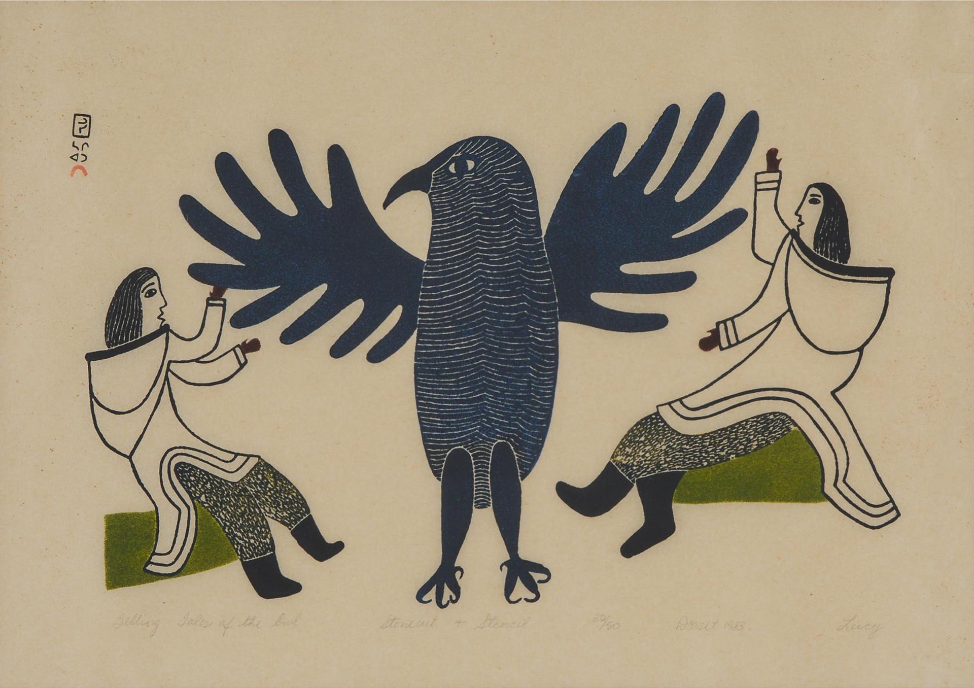 Lucy Qinnuayuak (1915-1982) - Telling Tales Of The Owl
