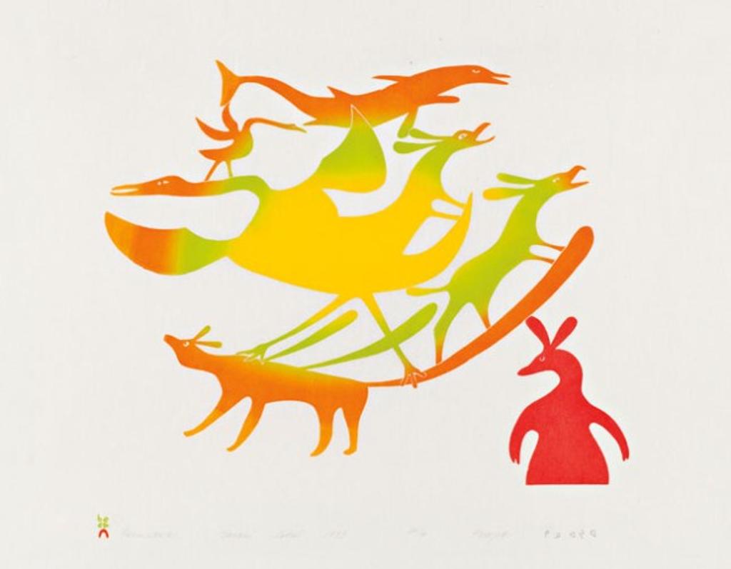 Kenojuak Ashevak (1927-2013) - Reminiscence,