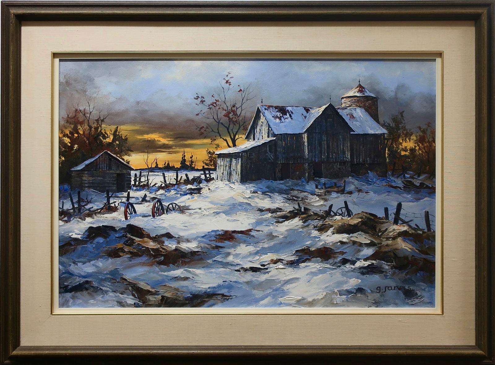 Georgia Jarvis (1944-1990) - Winter Sunset