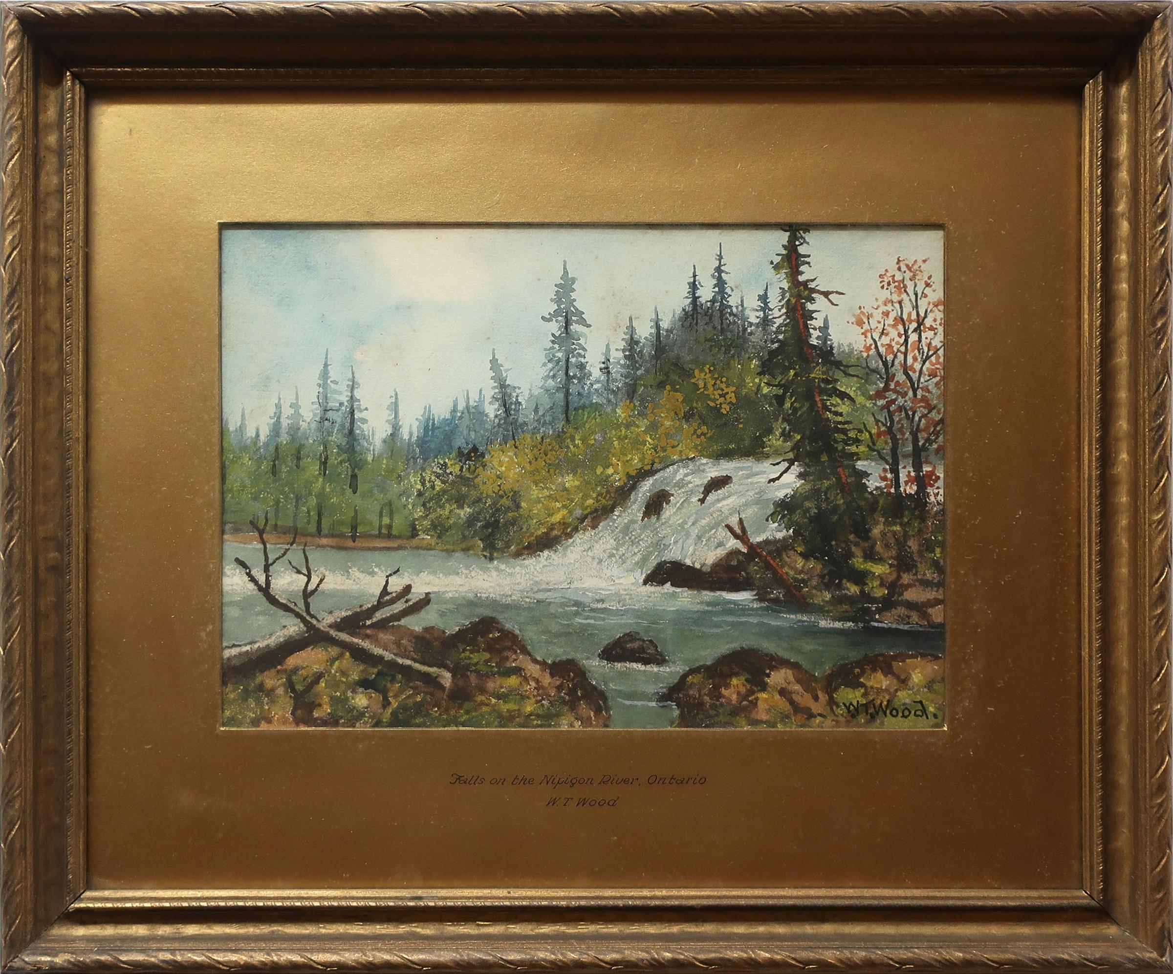 William Thomas Wood (2021) - Falls On The Nipigon River, Ontario