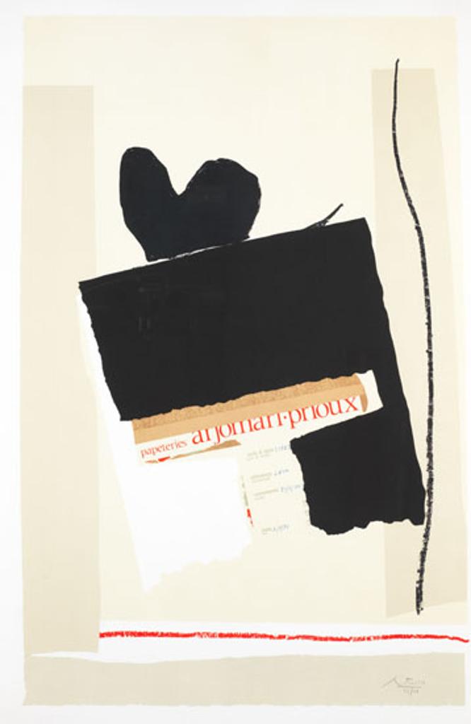 Robert Motherwell (1915-1991) - America - La France Variations IV
