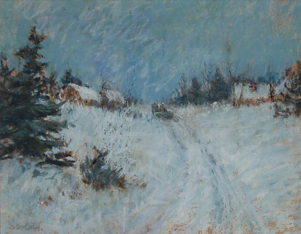 Berthe Des Clayes (1877-1968) - Hiver