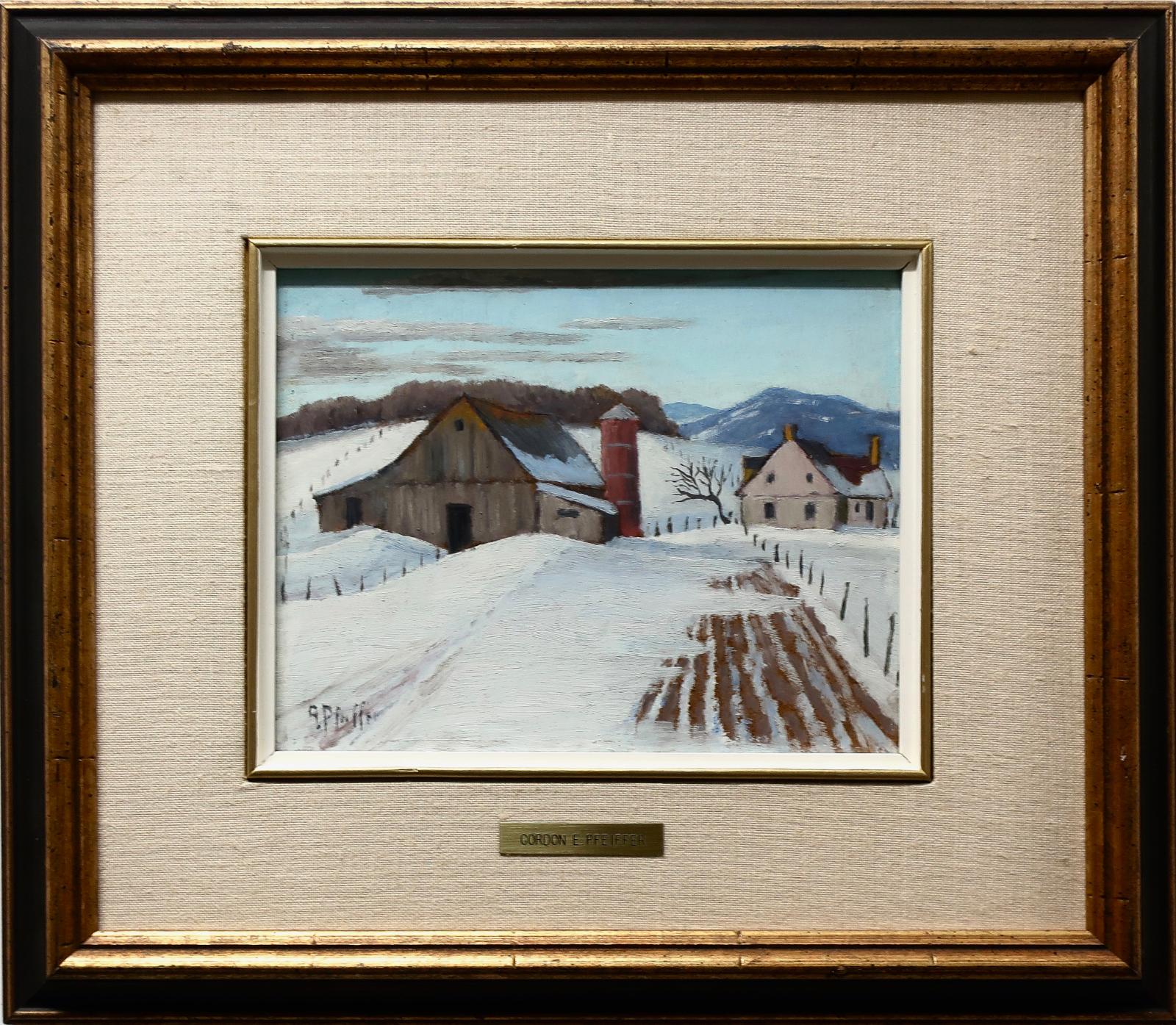 Gordon Edward Pfeiffer (1899-1983) - Farm Near Austin, Que.