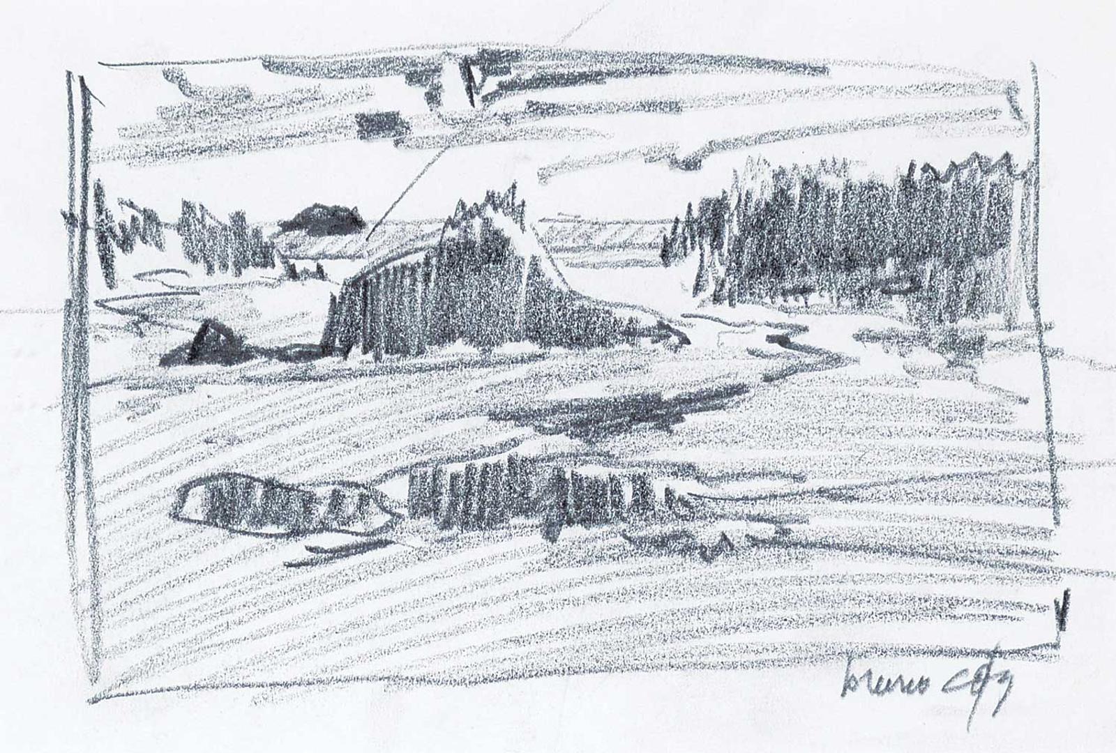 Bruno Cote (1940-2010) - Untitled - Melting Ice