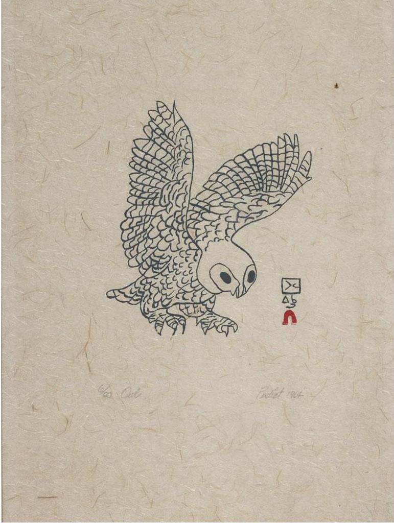 Pudlo Pudlat (1916-1992) - Owl