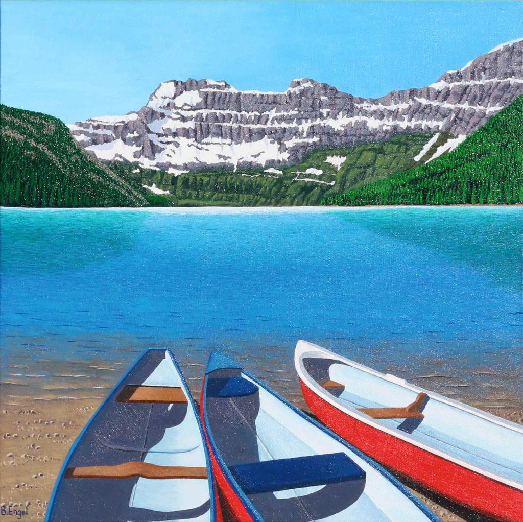 Barbara Engel - Cameron Lake, Waterton Lakes National Park, Alberta