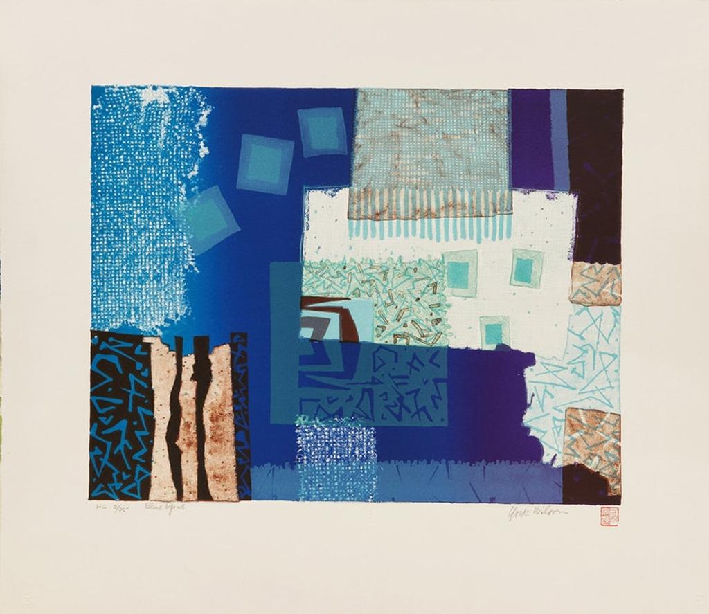 Ronald York Wilson (1907-1984) - Blue Opus