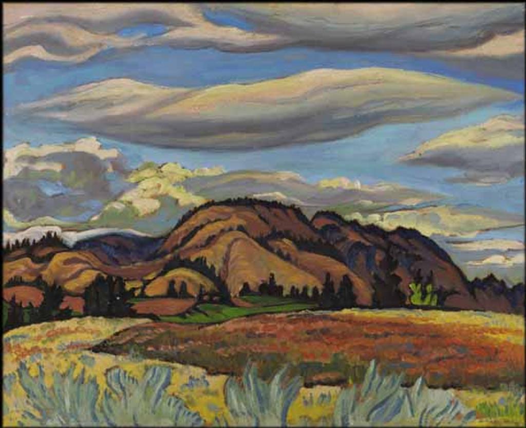 James (Jock) Williamson Galloway MacDonald (1897-1960) - On the Golf Course, Kelowna, BC / Abstract
