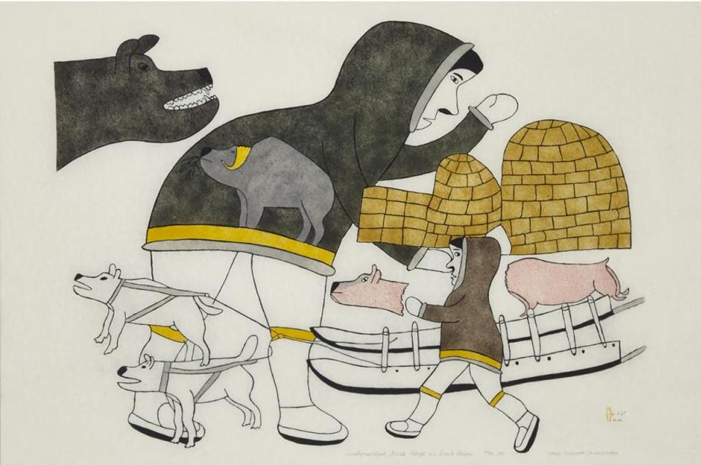 Simon Tookoome (1934-2010) - Inukpassukyuk / Giants Adopt An Inuk Person