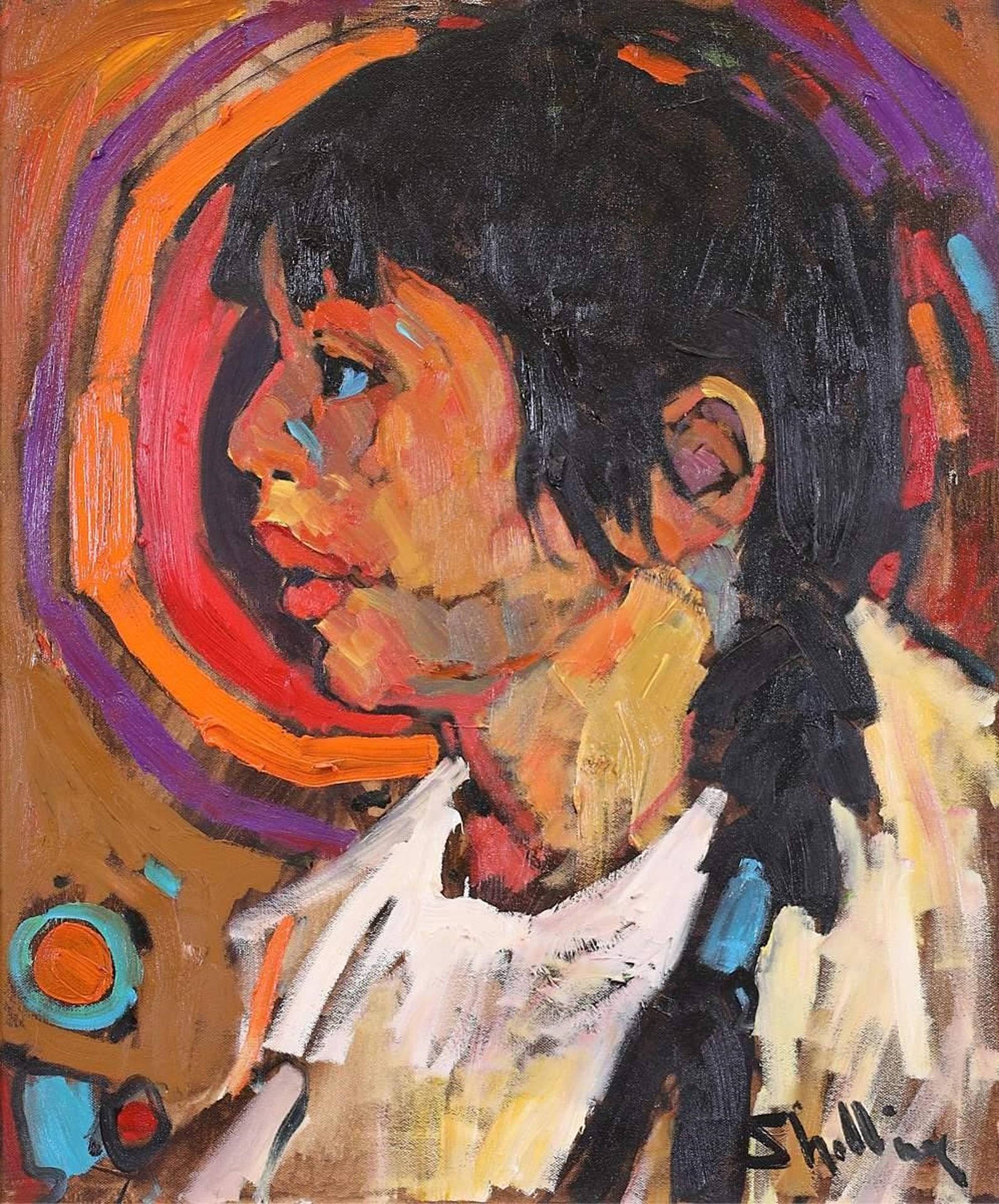 Arthur Shilling (1941-1986) - YOUNG GIRL; ca 1984