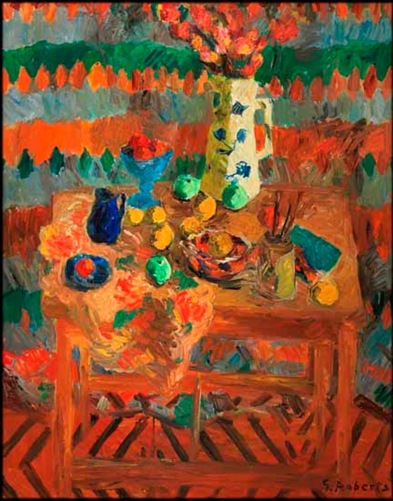 William Goodridge Roberts (1921-2001) - Red Still Life