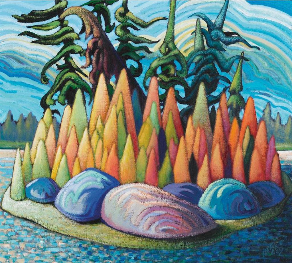 James Edward Hergel (1961) - Near Hatch Island Ii, Georgian Bay, 1992
