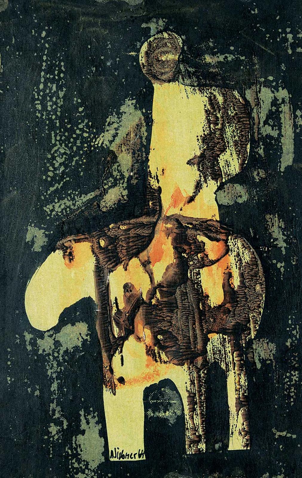 Herbert Johannes Joseph Siebner (1925-2003) - Untitled - The Rider