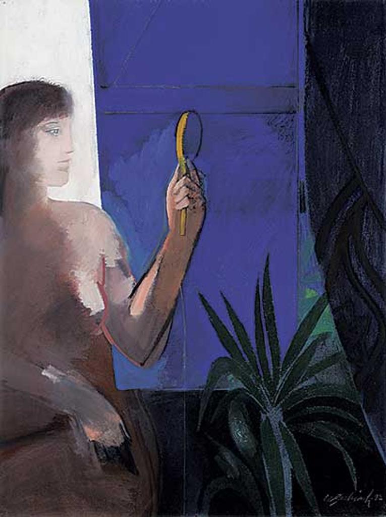 Walter Joseph Gerard Bachinski (1939) - Bather with Yucca Plant