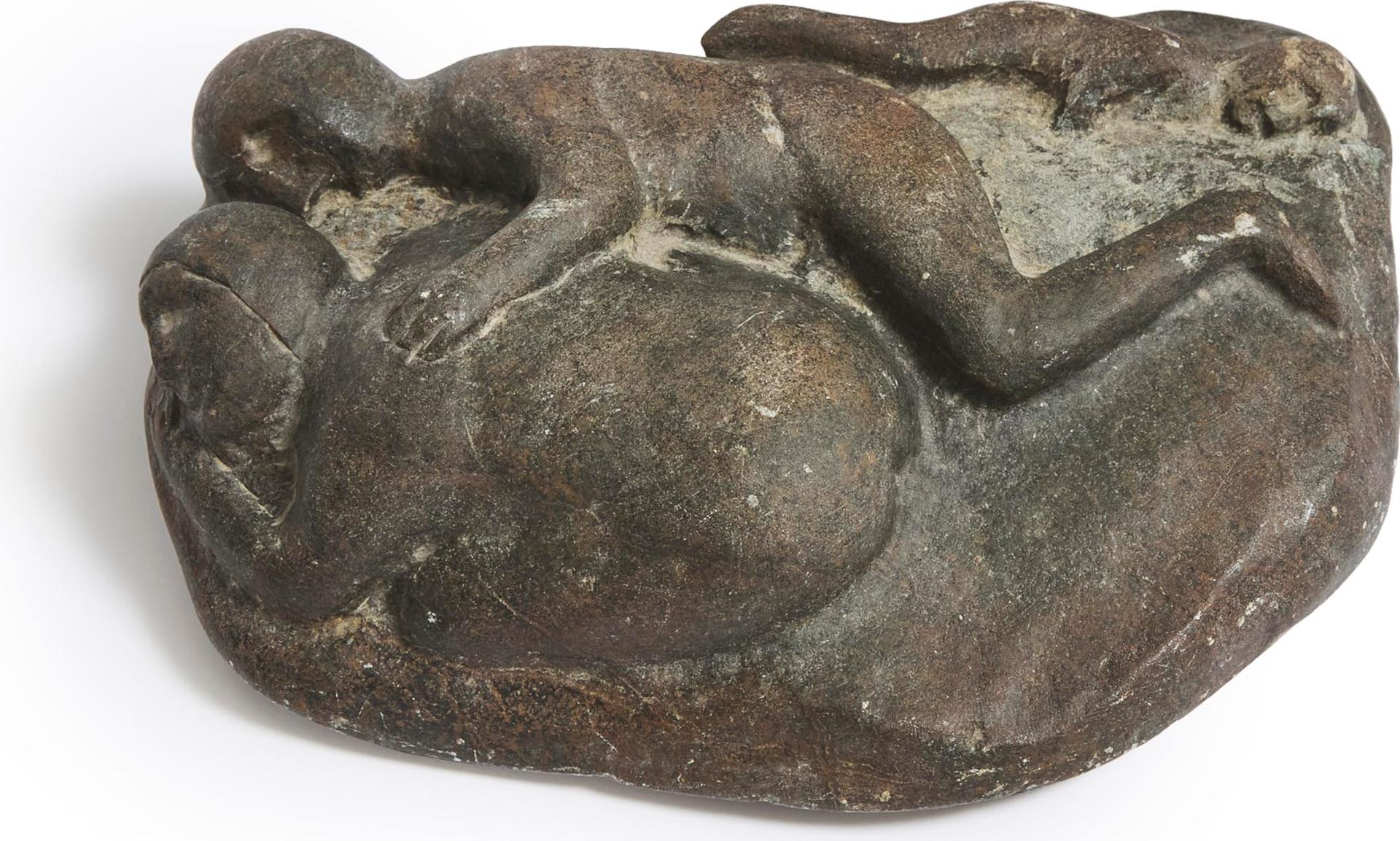 Miriam Nanurluk Qiyuk (1933) - Birthing Scene, Ca. 1990