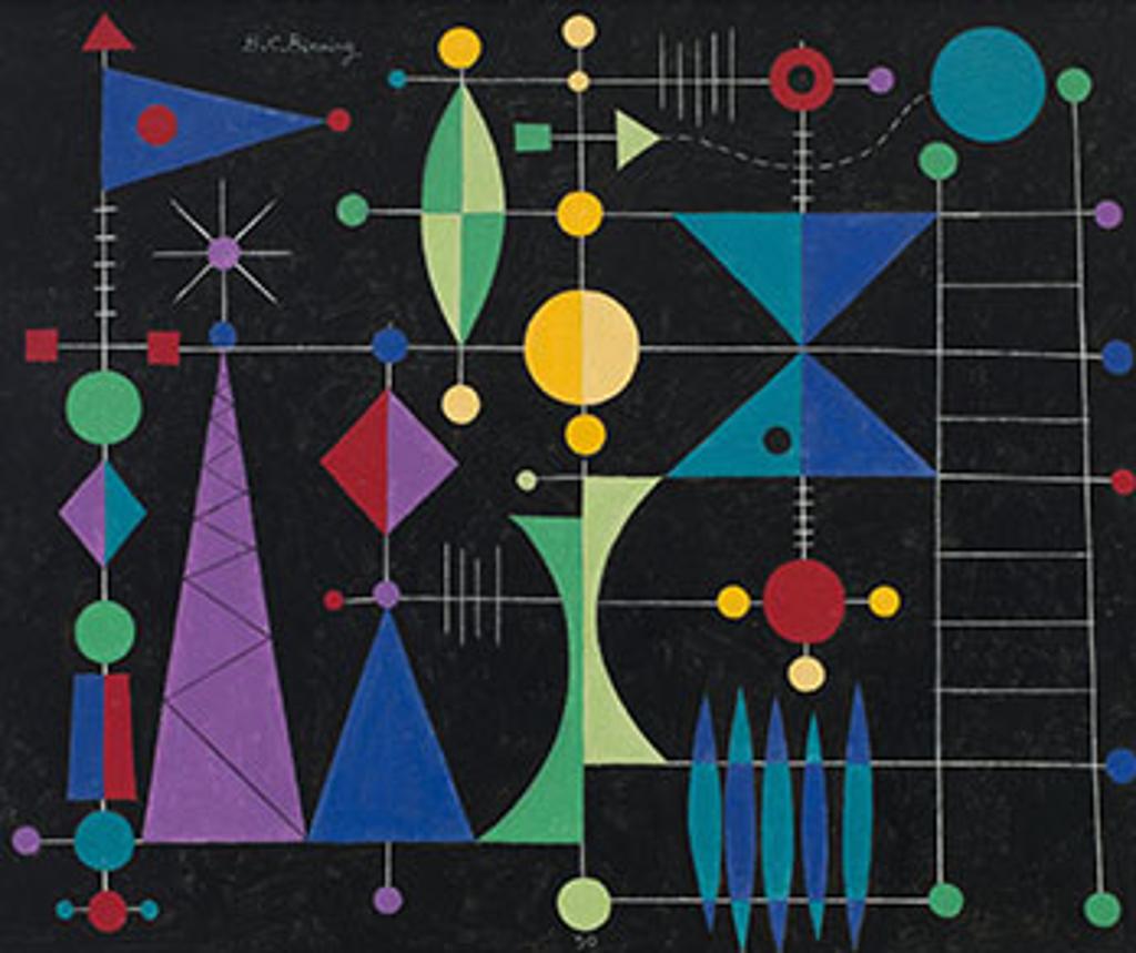 Bertram Charles (B.C.) Binning (1909-1976) - Night Signals