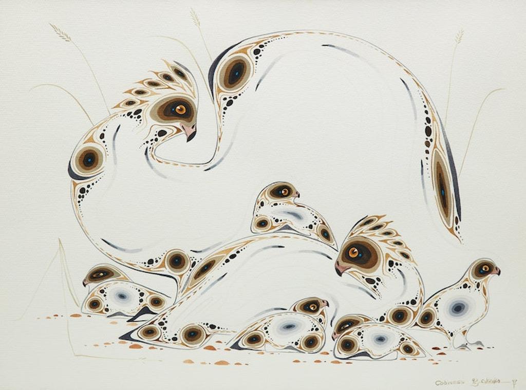 Eddy Cobiness (1933-1996) - Family of Hawks