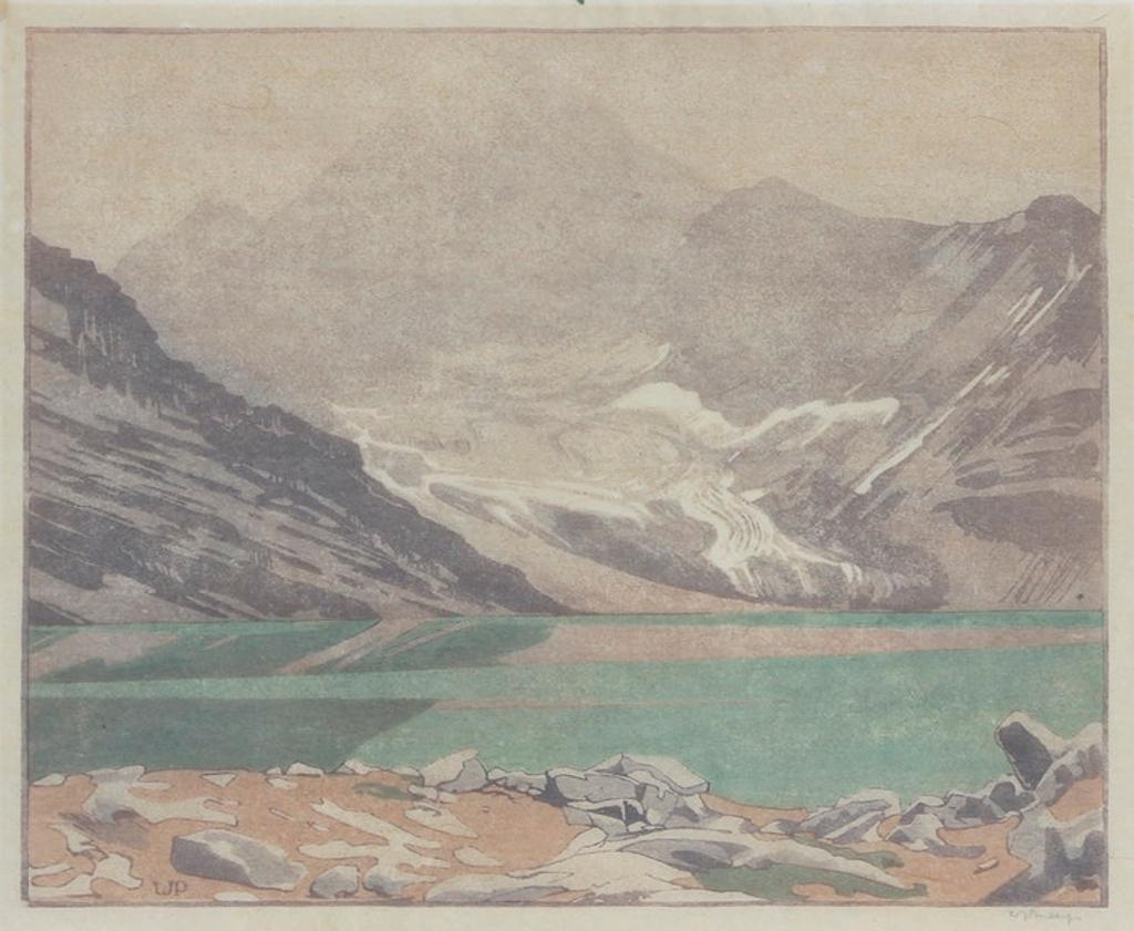 Walter Joseph (W.J.) Phillips (1884-1963) - Lake MacArthur, Canadian Rockies