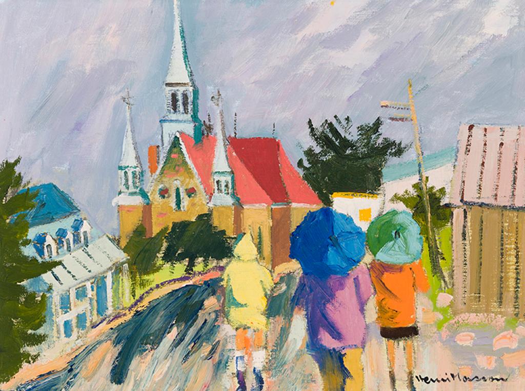 Henri Leopold Masson (1907-1996) - Dimanche matin, Île d’Orléans
