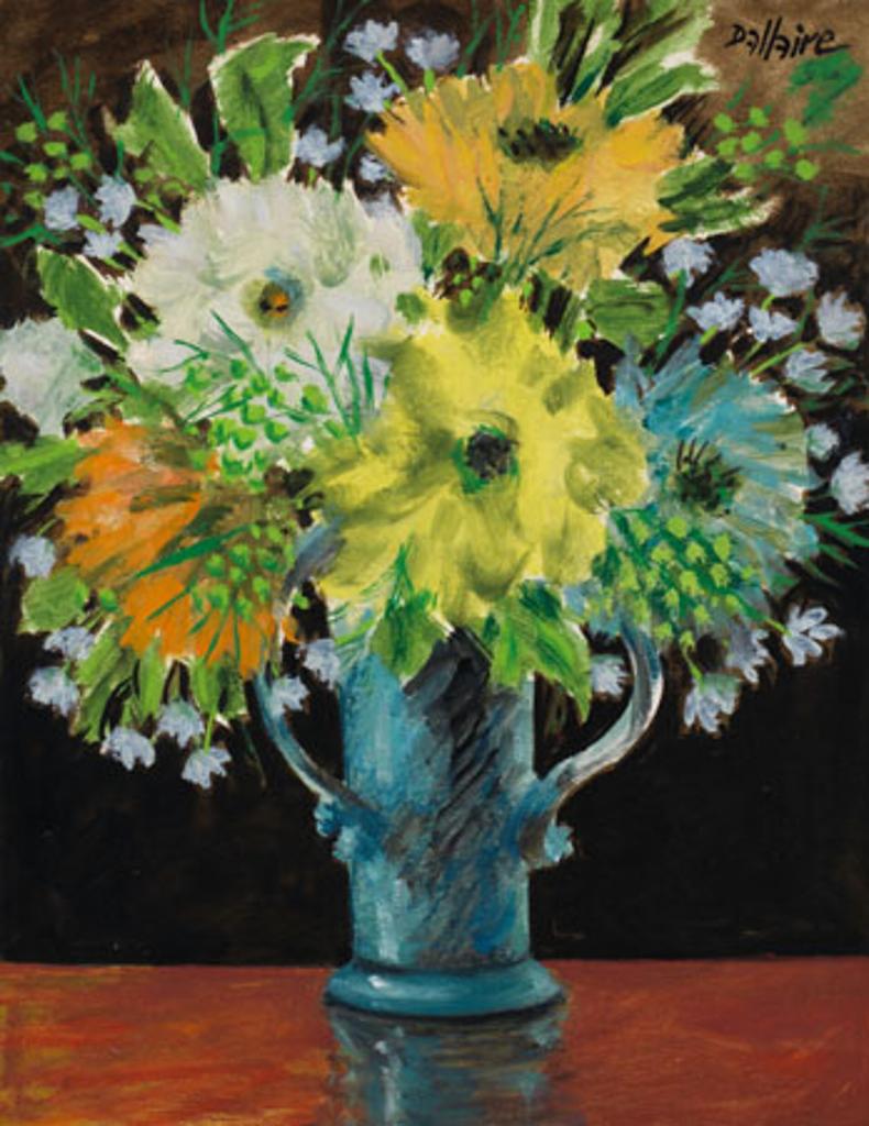 Jean-Philippe Dallaire (1916-1965) - Nature morte aux fleurs