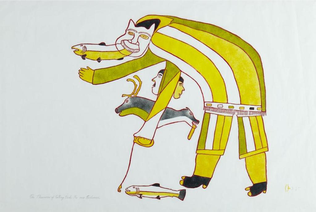 Simon Tookoome (1934-2010) - The Pleasures Of Eating Fish
