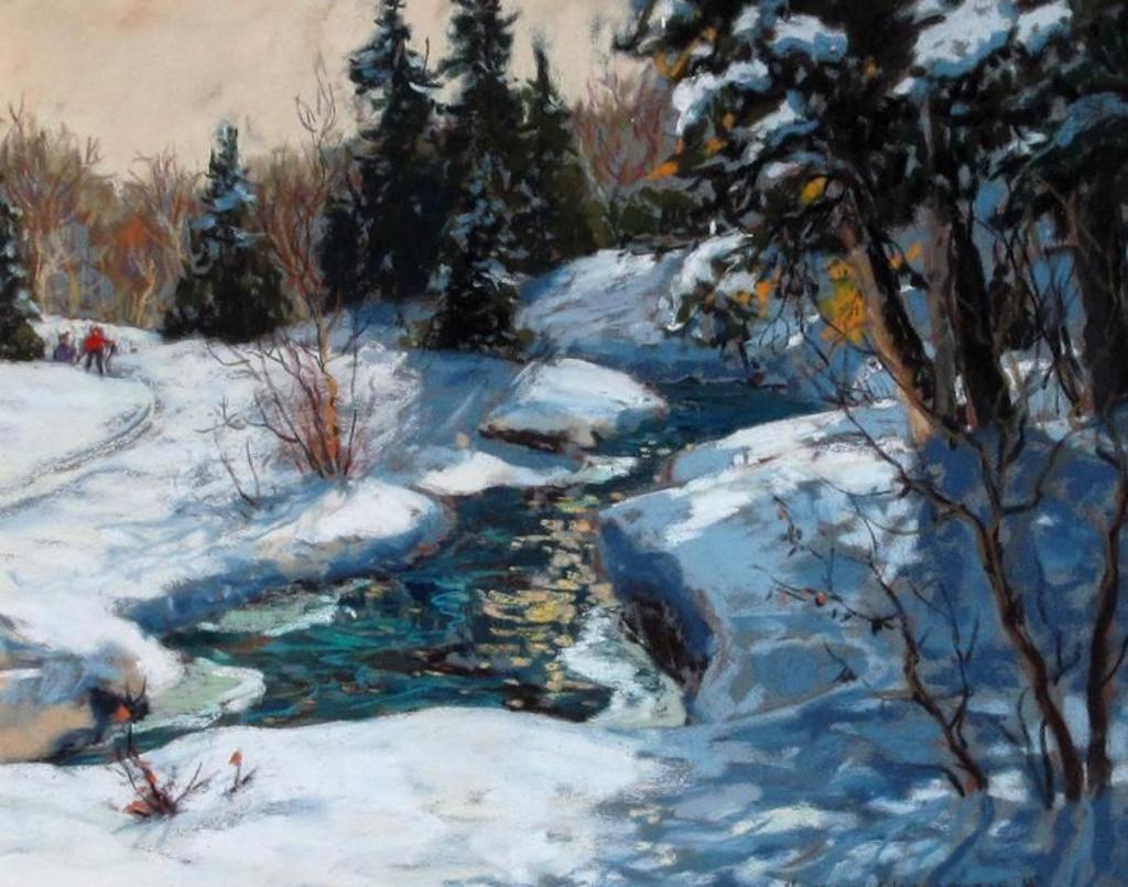 Horace Champagne (1937) - A Touch Of Red (Les Eboulements, Quebec); 2002