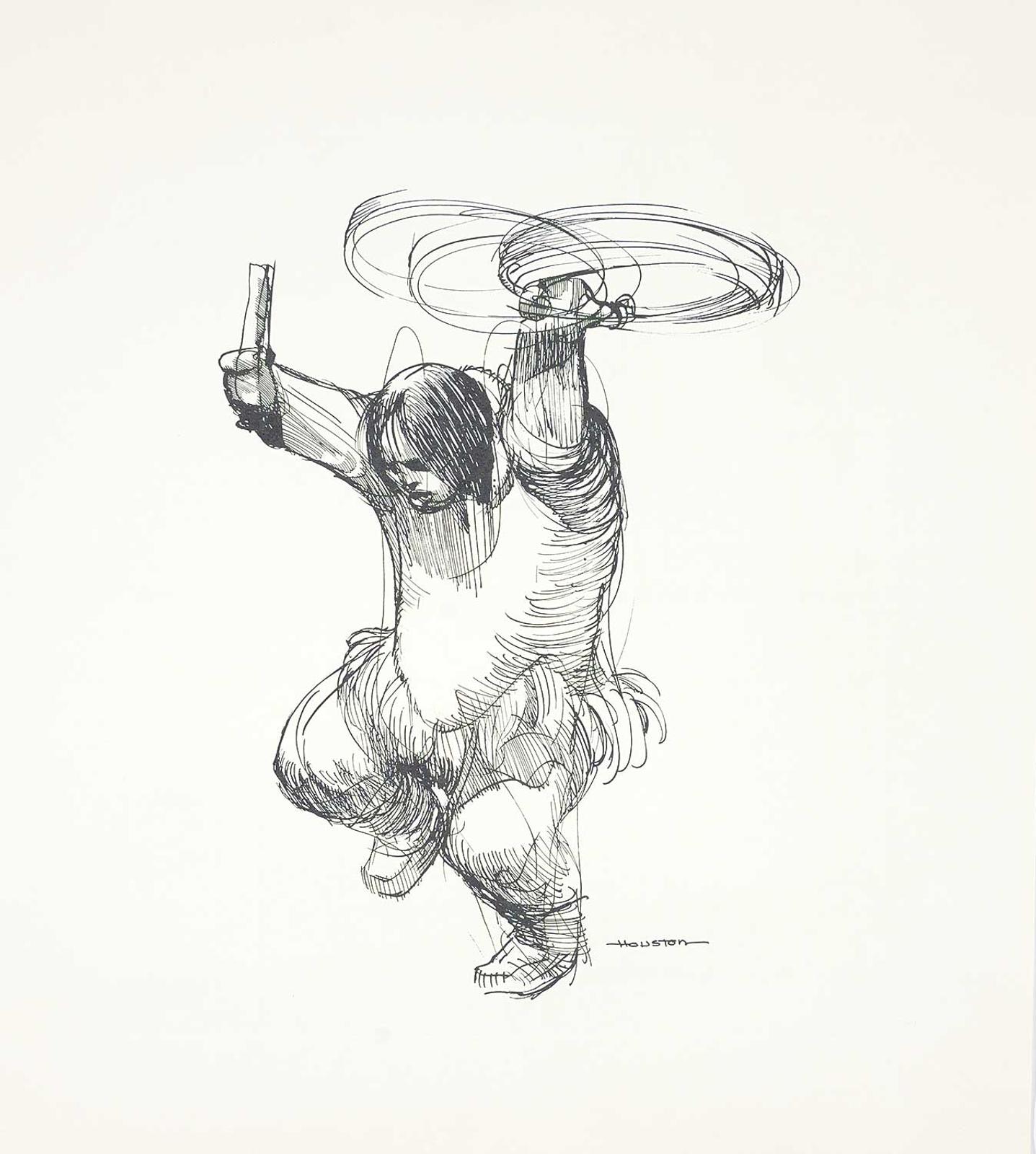 James Archibald Houston (1921-2005) - Eskimo Drummer