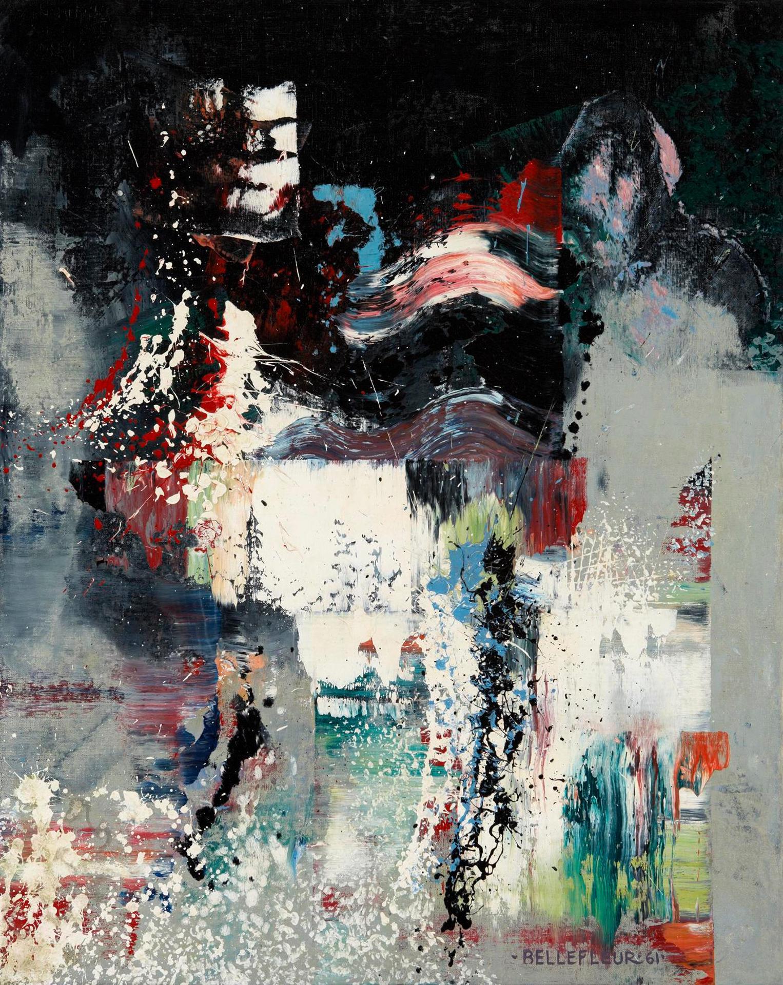 Léon Bellefleur (1910-2007) - Contrefeux
