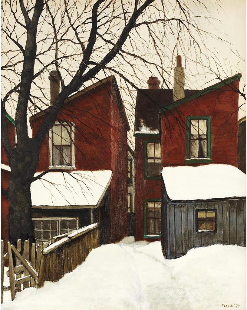 Albert Jacques Franck (1899-1973) - Behind Spadina Ave.