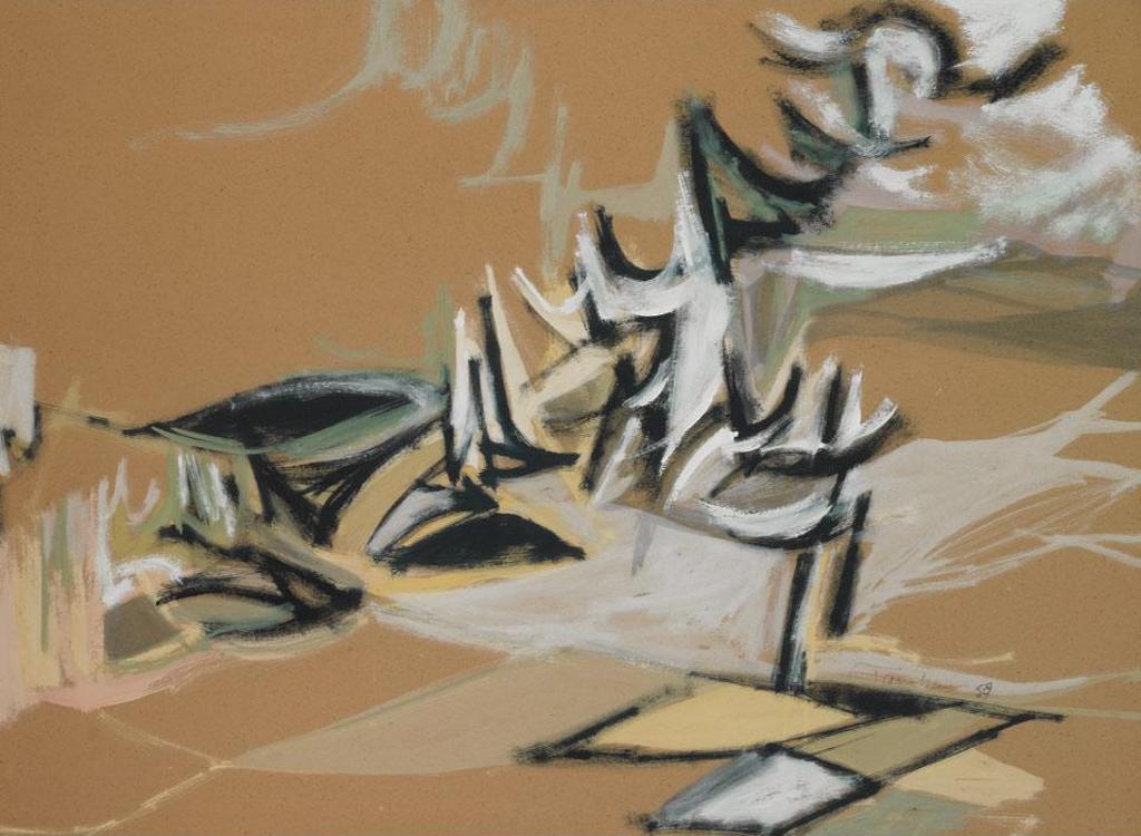 Takao Tanabe (1926) - Untitled Abstract