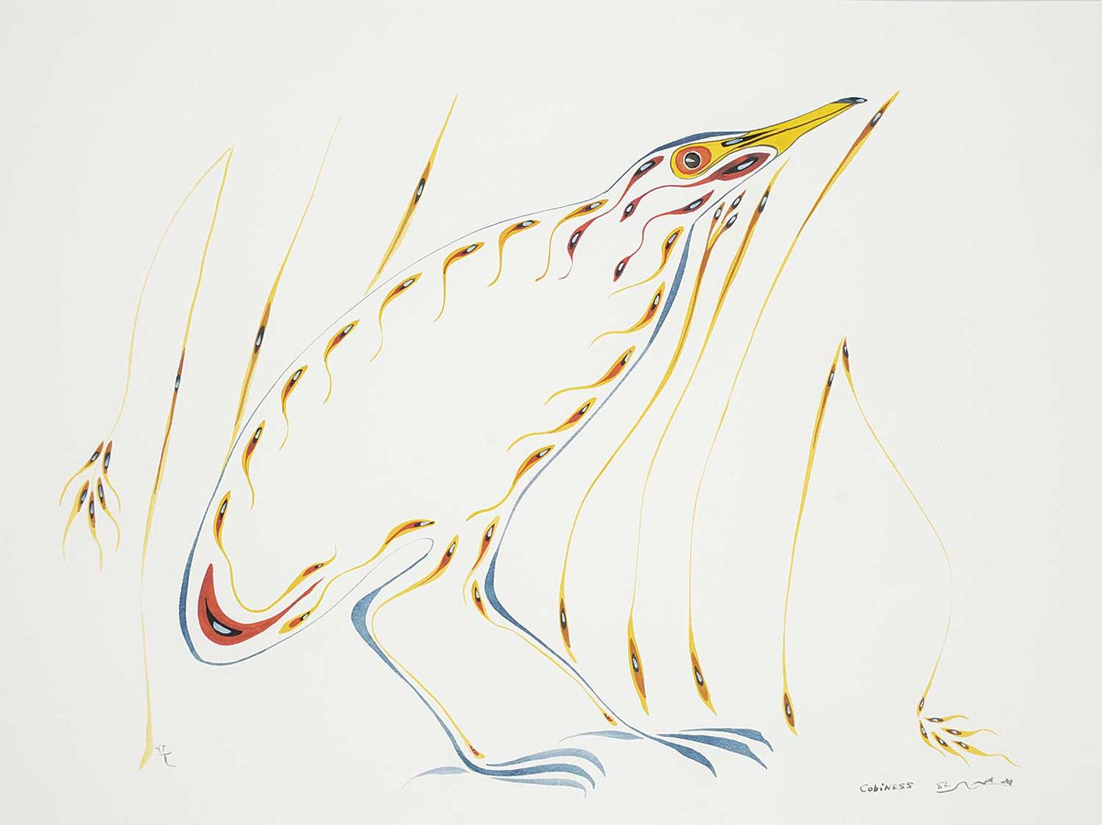 Edward [Eddy] Cobiness (1933-1996) - Untitled - American Bittern