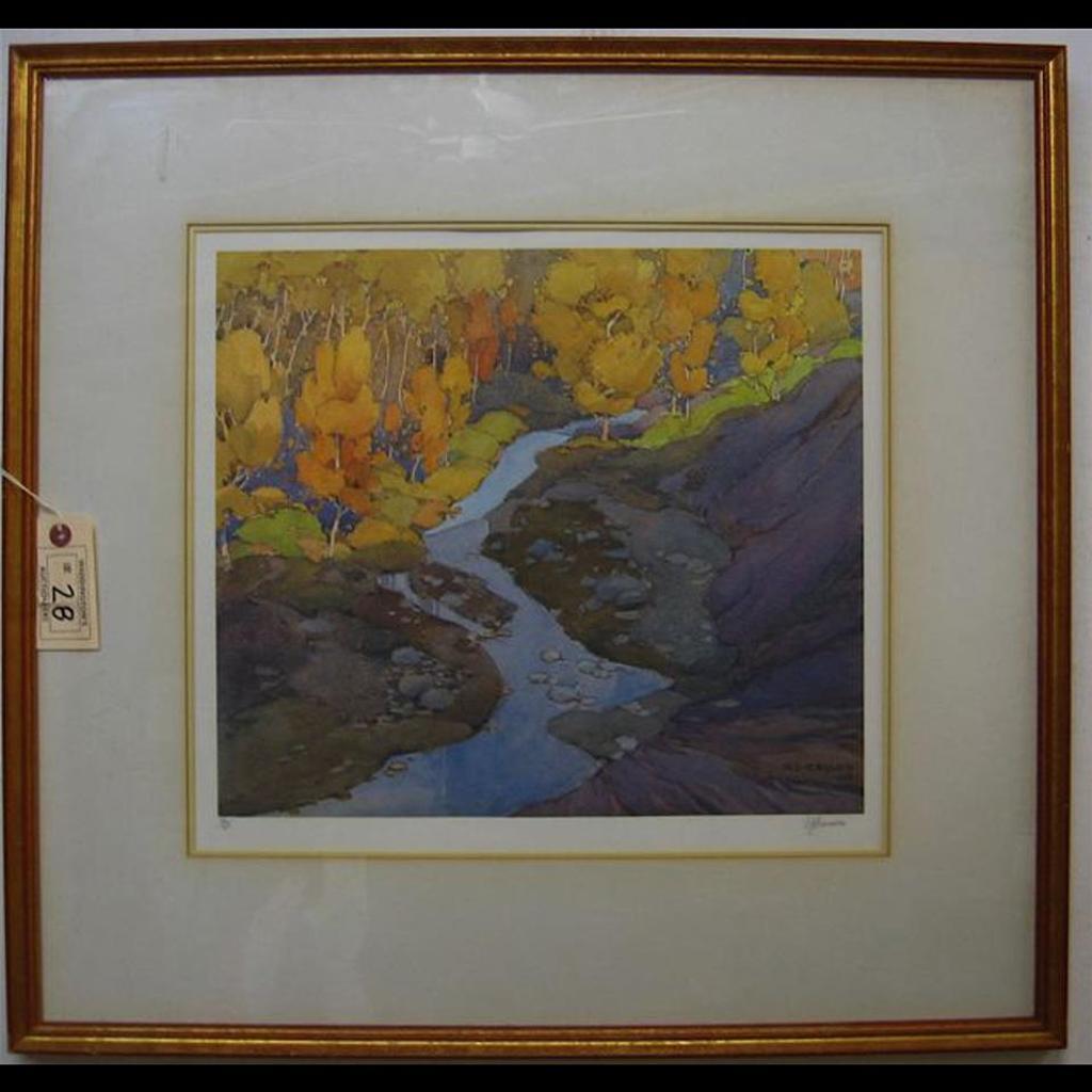 Alfred Joseph (A.J.) Casson (1898-1992) - On The Don, 1924