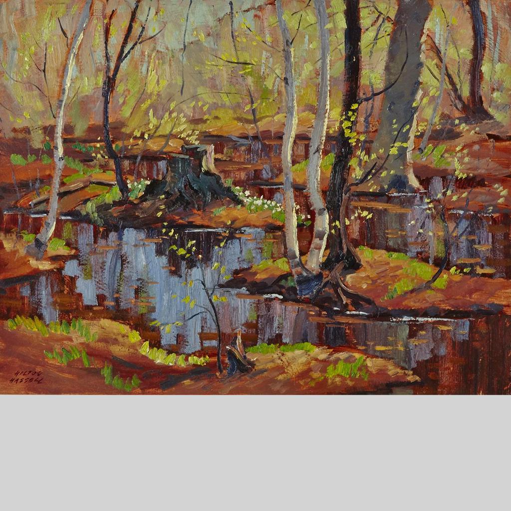 Hilton MacDonald Hassell (1910-1980) - Breath Of Spring (Near Oakville)