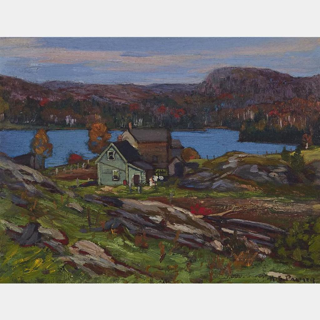 Herbert Sidney Palmer (1881-1970) - A Muskoka Farm, Traders Lake, Near Dorset, On