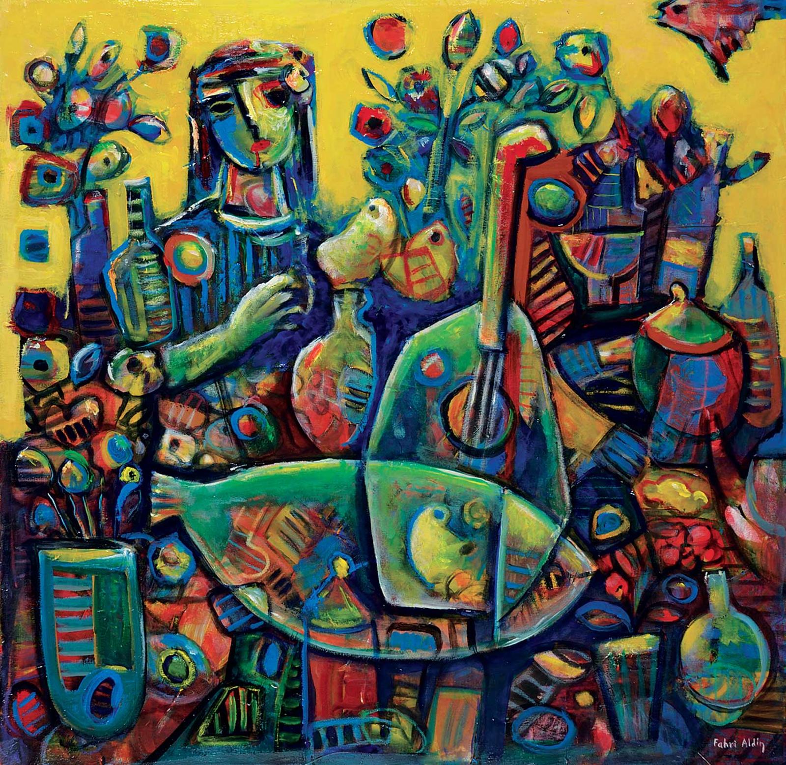 Fahri Aldin (1950) - Untitled - Cornucopian Futurist