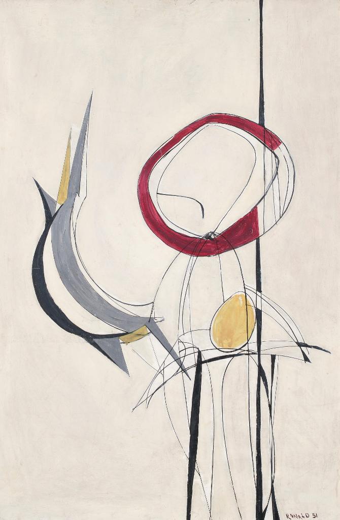 Willam Smith Ronald (1926-1998) - Abstract Composition