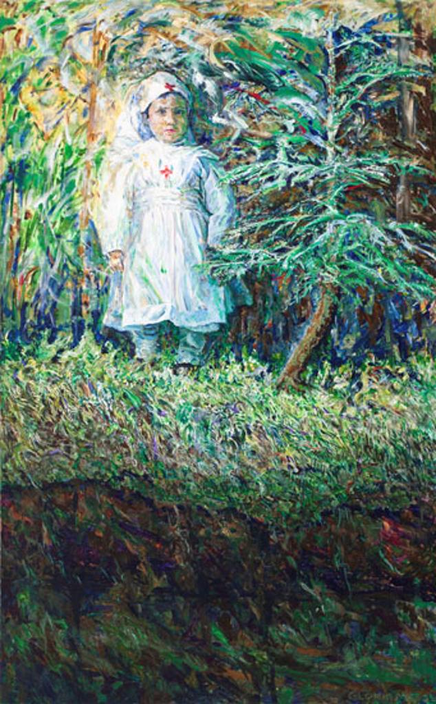 Gloria Massé (1942) - My Mother Ivy Anderson, 1911, Guardian on a Fallen Log