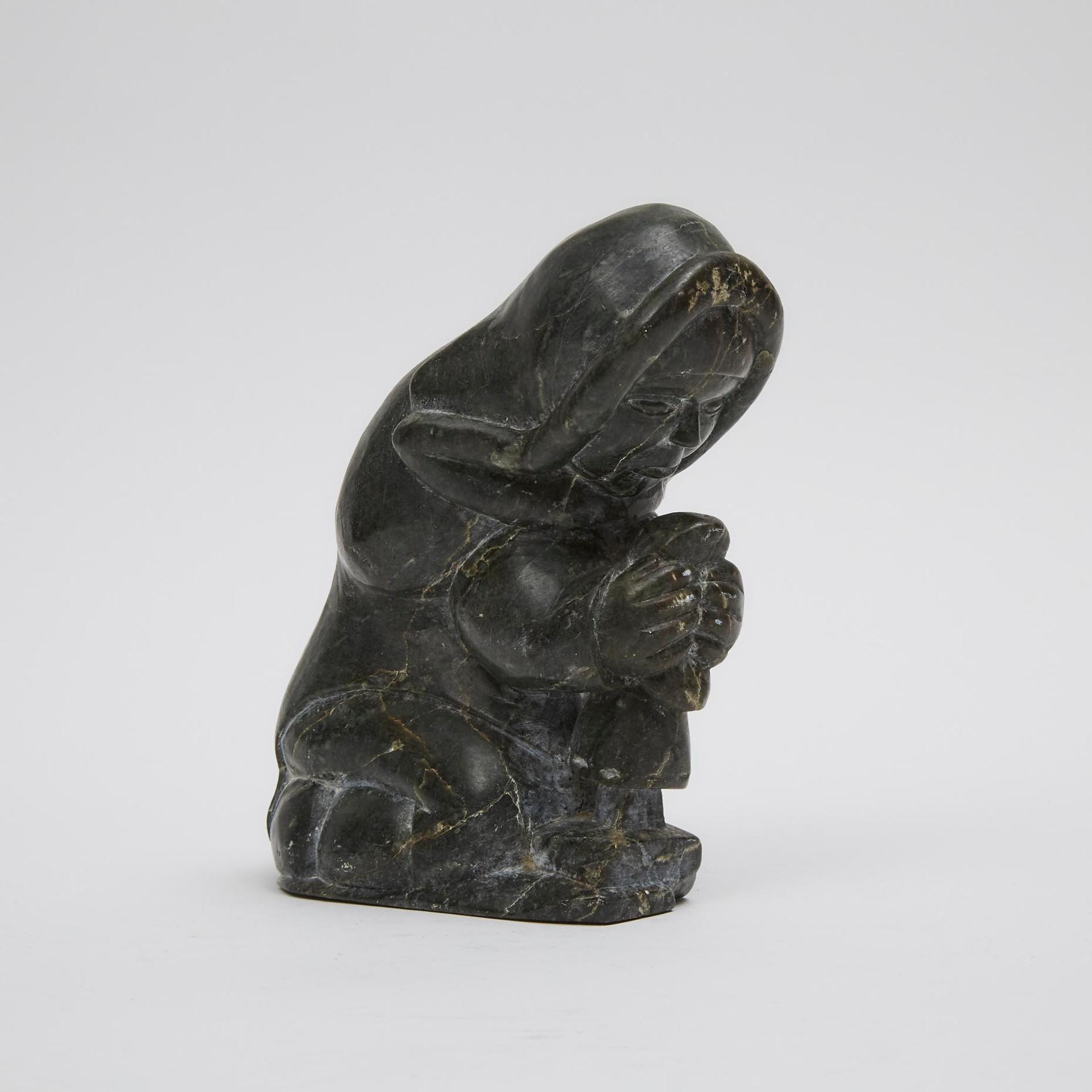 Josephie Nalukturuk (1936) - Woman Making A Kamik