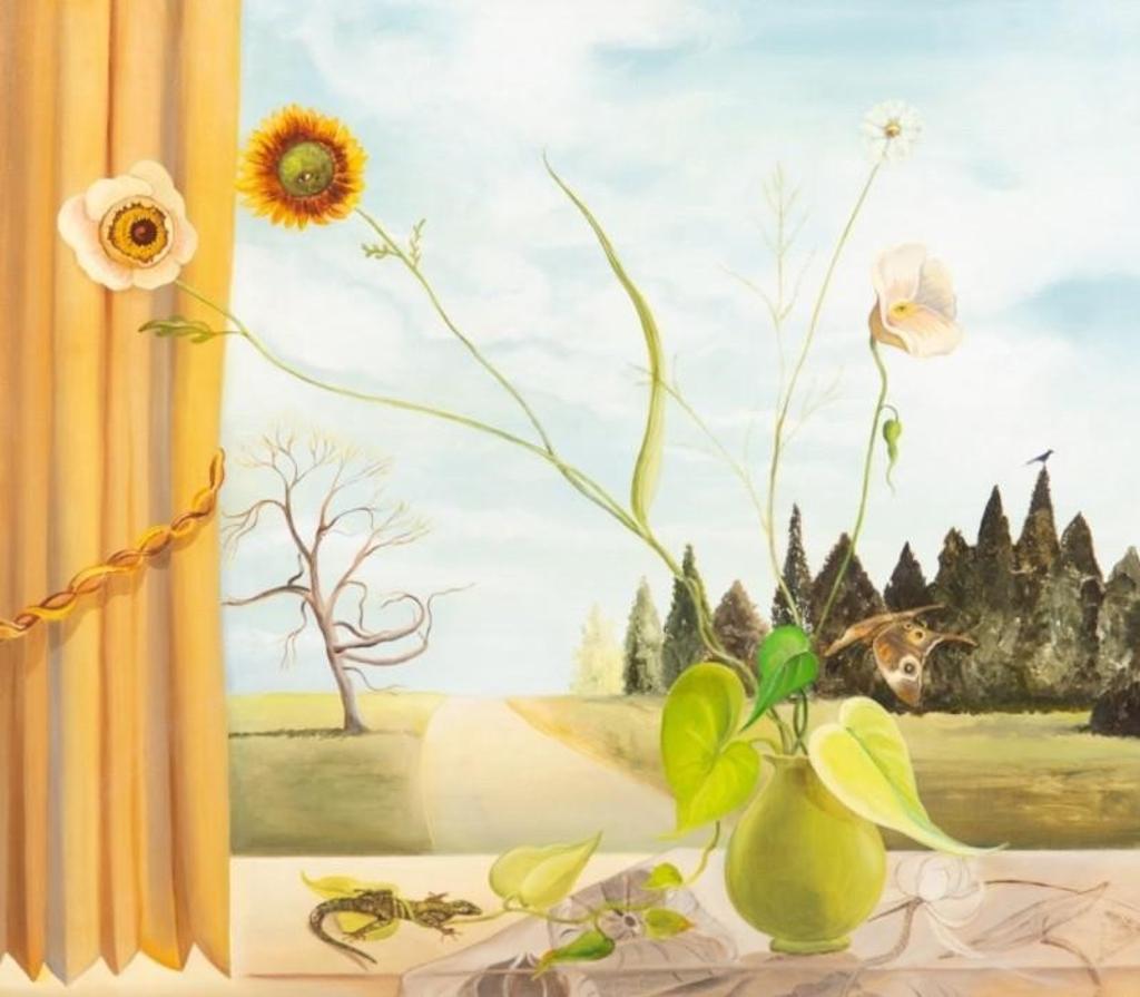 Jane Smaldone (1953) - Still Life with Path (A Dreamy Day)