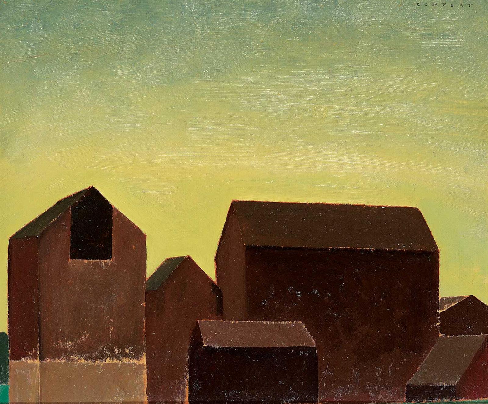 Charles Fraser Comfort (1900-1994) - Group of Barns