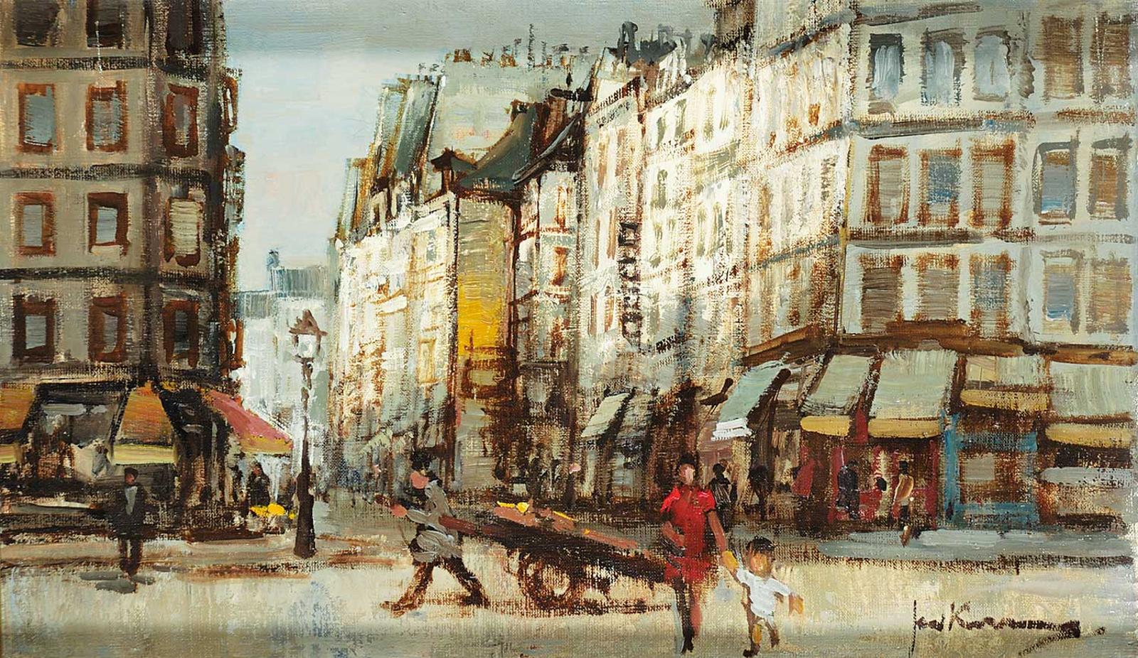 Johannes Korthals - Rue des Lombards, Paris