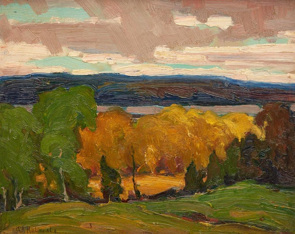 George Arthur Kulmala (1896-1940) - Rainclouds at Rice Lake