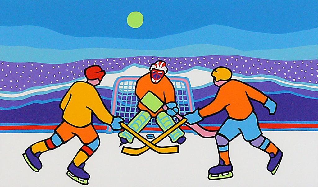 Ted Harrison (1926-2015) - ATTACK; 1992