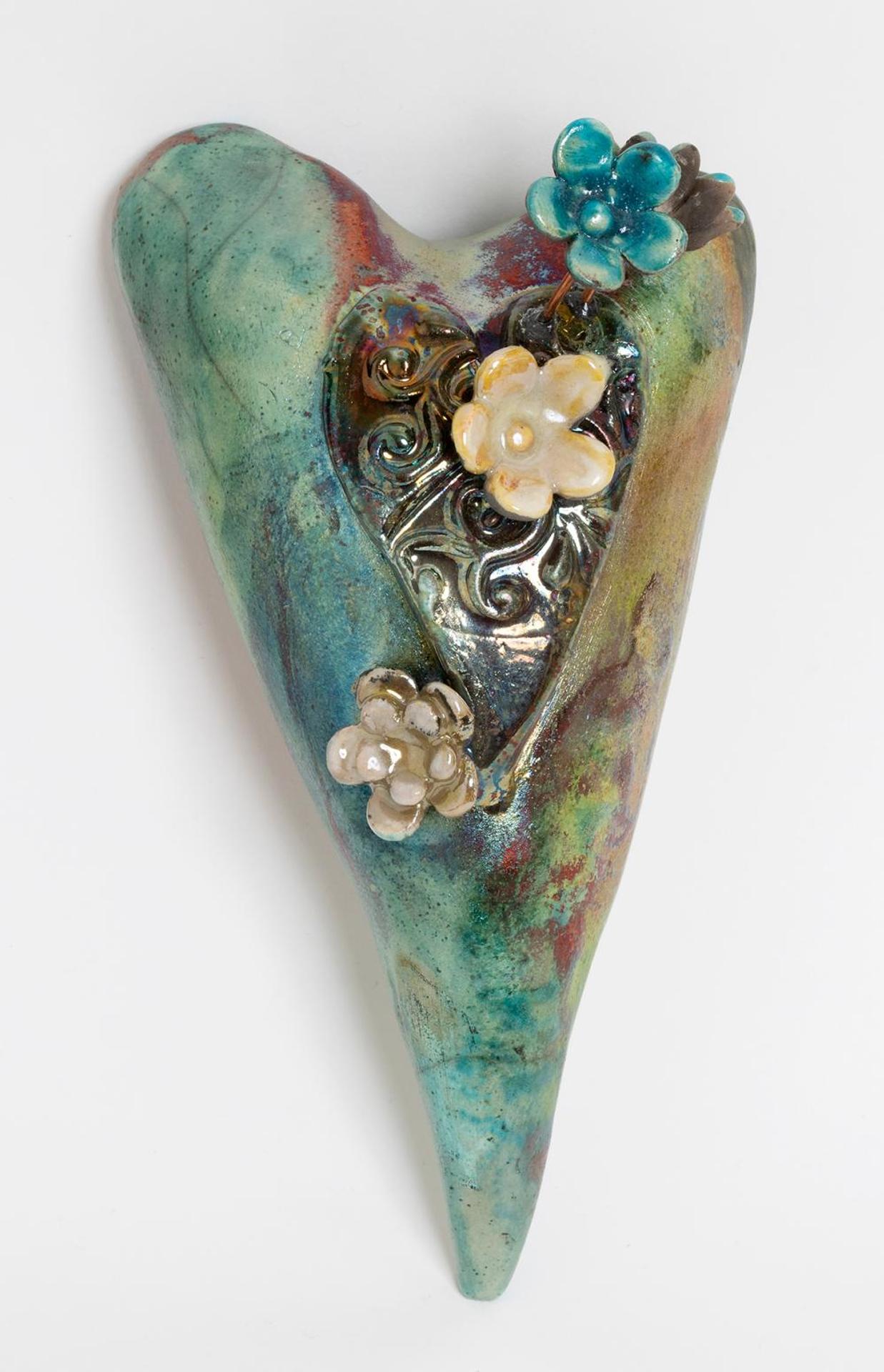 Blue Moon - Heart with Blossoms