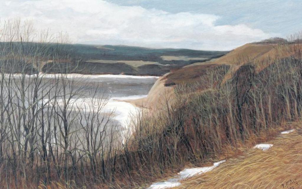 Joseph [Joe] Ferenc Acs (1936) - South Saskatchewan River (Near Batoche); 1978